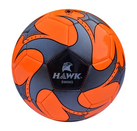 Hawk Neon Orange PVC Swing Soccer Ball , Size: 4 & 3 and 5 at Rs 200 in ...