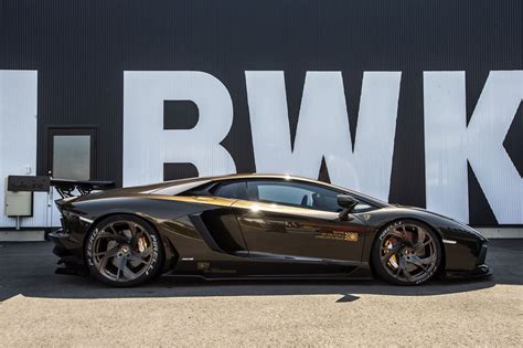 Brown Lamborghini Aventador From Liberty Walk Will Split Opinions | Carscoops