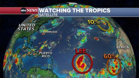 Tropical Storm Lee: Projected path, maps and hurricane tracker | KSRO