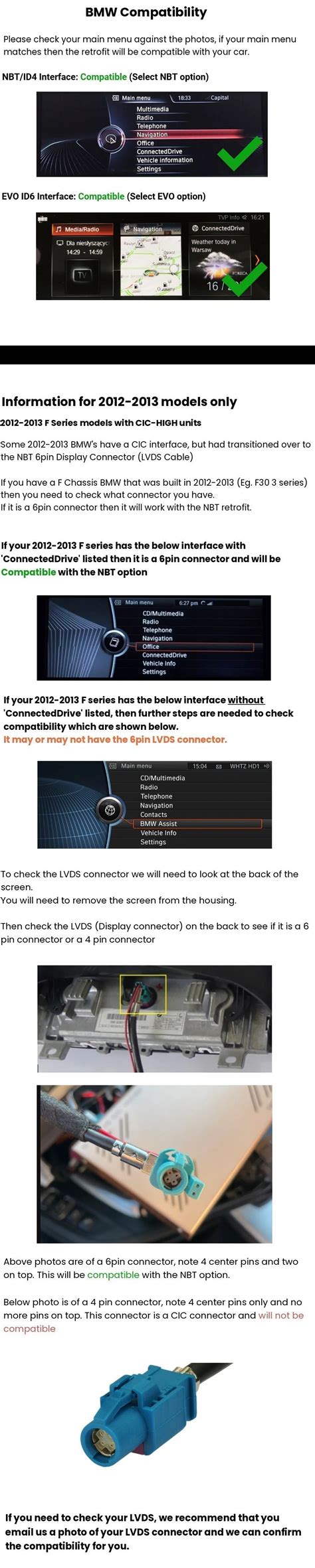 Apple Carplay & Android Auto Retrofit - BMW F / G / E Chassis