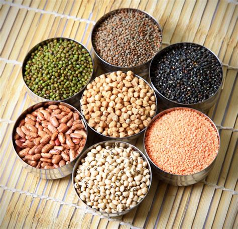 Indian lentils and beans stock image. Image of background - 18606277