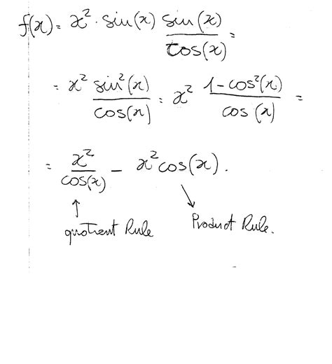 What Is The Derivative Of X 2 Sinx Tanx Without Using The Chain | Hot ...