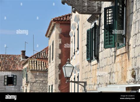 Old town of Makarska in Croatia Stock Photo - Alamy