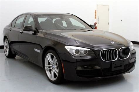 2014 BMW 750i Black Sapphire Metallic Navigation M Sport Sunroof