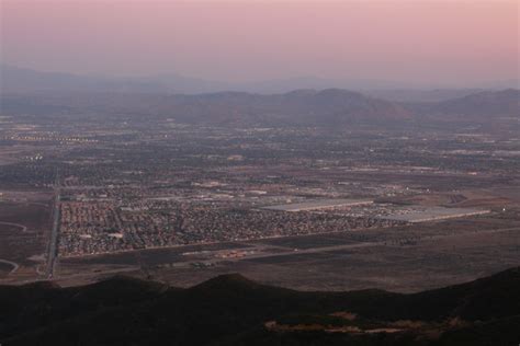 Rialto, CA : North Rialto with Target Distribution Center on Right ...