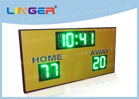 Regular Function LED Electronic Scoreboard For University 900mm*1500mm*90mm