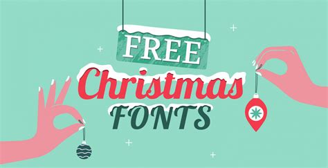 30 Free Christmas Fonts for Festive Holiday Designs