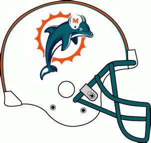 Miami Dolphins - Helmet - National Football League (NFL) - Chris Creamer's Sports Logos Page ...