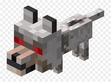 Baby Angry Wolf - Minecraft Wolf Png, Transparent Png - 800x592(#3531793) - PngFind