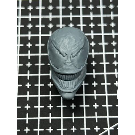 1/6 Scale Venom Head Sculpt Carved Model For 12" Male Action Figure ...