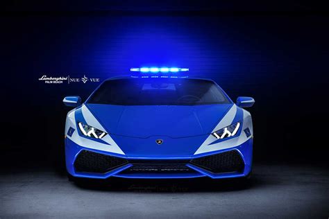 Lamborghini Palm Beach Creates Huracan Police Car - GTspirit