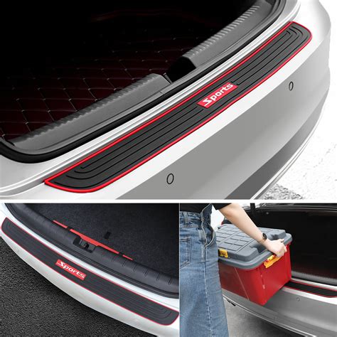 Universele auto Achterklep Dorpel Bumper Guard Protector Rubber Pad Co – Dennisdeal.com