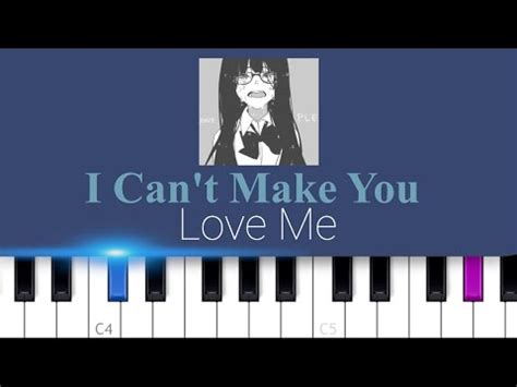 I Can't Make You Love Me - Bonnie Raitt - EASY PIANO TUTORIAL - YouTube