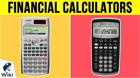 8 Best Financial Calculators 2019 - YouTube