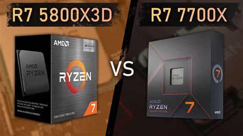 Ryzen 7 5800X3D vs Ryzen 7 7700X - Gaming Benchmarks - iPhone Wired