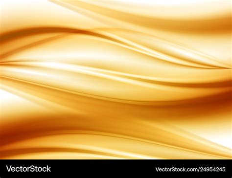 Beautiful gold satin drapery background soft Vector Image