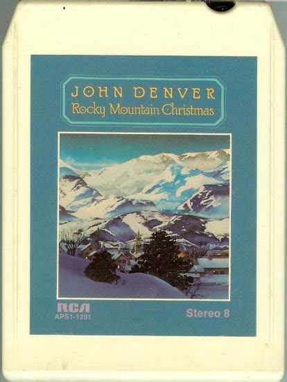 John Denver - Rocky Mountain Christmas 1975 RCA 8-track tape