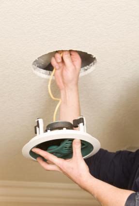 How to Install Ceiling Speakers | Ceiling speakers, Home theater setup ...