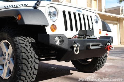 Lod jeep jk wrangler front winch bumper