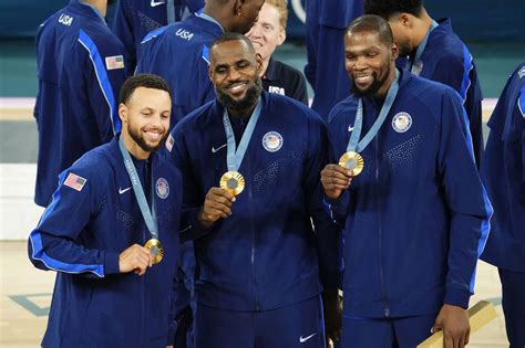 LeBron James, Stephen Curry, Kevin Durant teaming up for rare Olympic ...