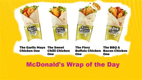 How Many Calories in McDonald's Grilled Chicken Wrap & Ingredients