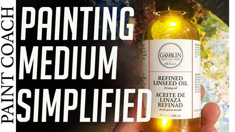 Oil Painting Medium for Beginners: How to keep it SIMPLE using LINSEED OIL - YouTube | Linseed ...