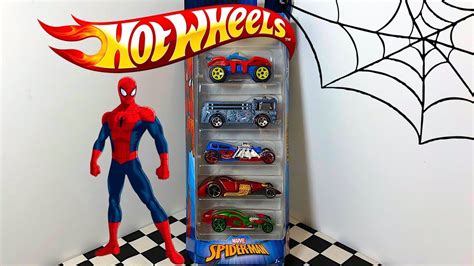 Hot Wheels Spider-Man 5-Car Pack Unboxing! - YouTube