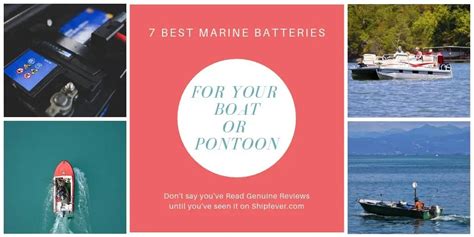 7 Best Marine Batteries For Your Boat Or Pontoon - ShipFever