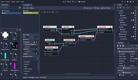 Getting started with Visual Scripting — Godot Engine latest documentation | Visual programming ...