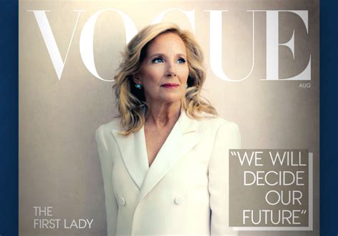 SLAY QUEEN: Vogue Cover Girl Jill Biden Says $1500 Cashmere Dresses Are ...