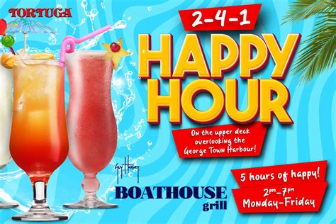 Boathouse Grill Happy Hour | Bite Club Cayman