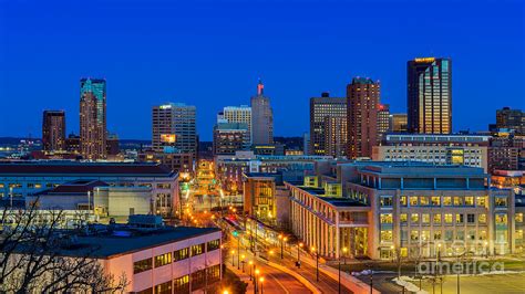 St Paul Minnesota skyline during blue hour Photograph by Lavin ...