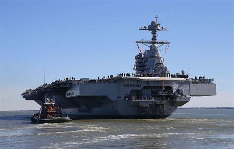 U.S. Navy Has Taken Delivery of the Super Aircraft Carrier Gerald R ...