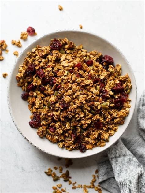 Pumpkin Spice Granola - The Real Food Dietitians