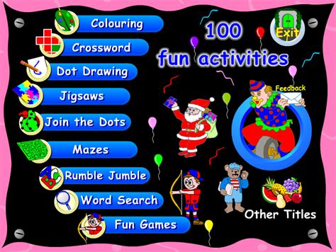 100 Fun Activities Games Free Download