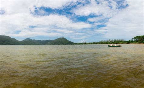 Conceicao Lagoon in Florianopolis, Brazil Stock Image - Image of ...