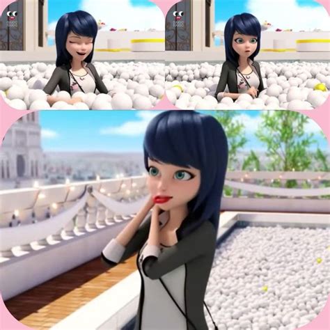 She looks just so CUTE with her hair down😍😍 | Marinette, Down hairstyles, Miraculous ladybug