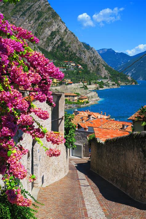 Limone, lake Garda, Italy.