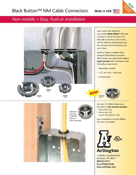 romex connector dimensions - Wiring Diagram and Schematics