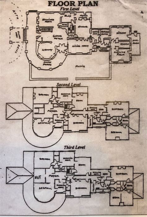 Haunted House Layout Plan