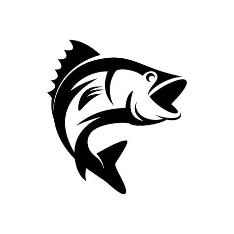 Premium Vector | Fish abstract vector logo