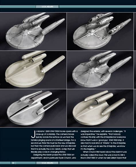 The Trek Collective: Designing Starships: The Kelvin Timeline preview pages