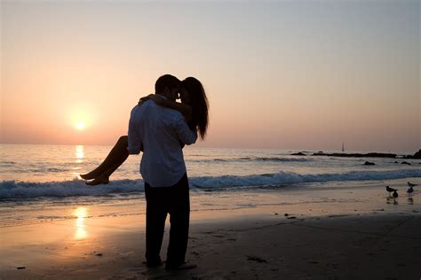 Sunset at the Beach | Photo, Couple photos, Scenes