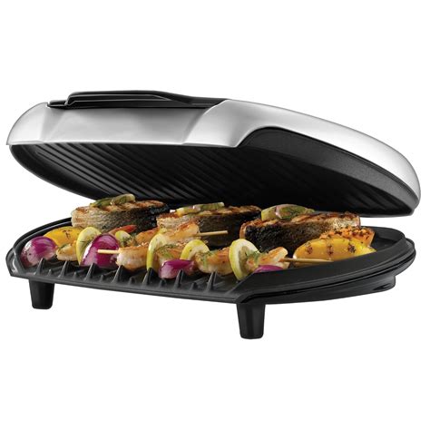 George Foreman Large 144" Non Stick Electric Countertop Indoor Family ...