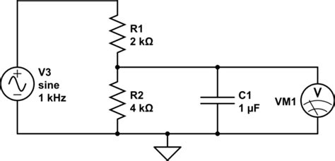 Analog Filter – How to Combine a Low Pass Filter and a Voltage Divider ...