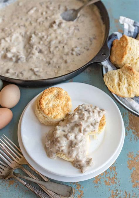 Biscuits & Gravy | The Easy Recipe I've Been Making For 20 Years!