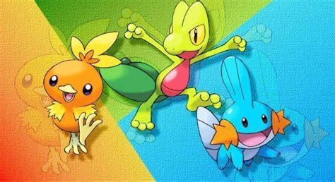 Who Will You Choose? The Third Generation Starter Pokémon | The Fact Site