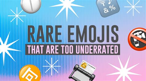 💬 12 Rare Emojis That Are Too Underrated | 🏆 Emojiguide