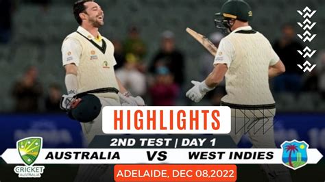 Aus vs WI highlights 2nd test 2022 | aus vs wi | aus vs wi 2nd test ...