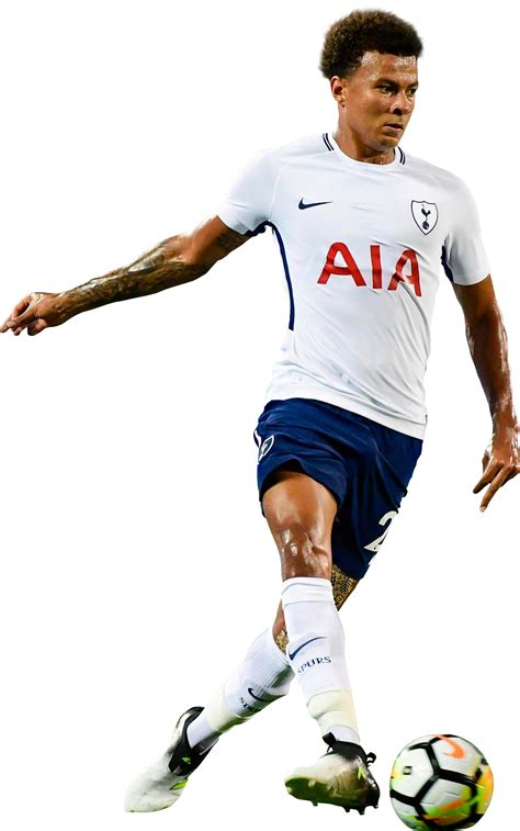 Dele Alli Tottenham Hotspur football render - FootyRenders